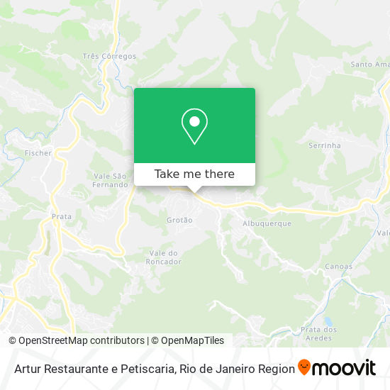 Artur Restaurante e Petiscaria map