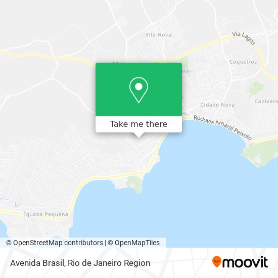 Como Llegar A Avenida Brasil En Iguaba Grande En Autobus