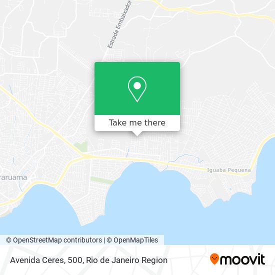 Avenida Ceres, 500 map