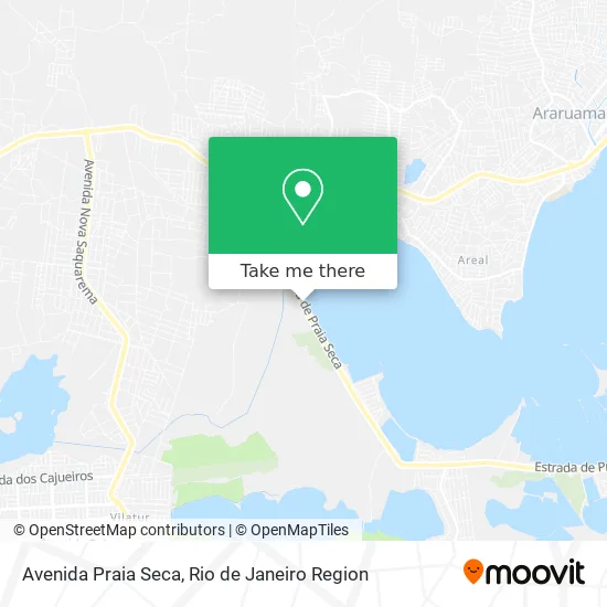 Avenida Praia Seca map