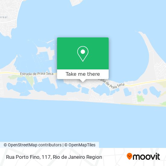 Mapa Rua Porto Fino, 117