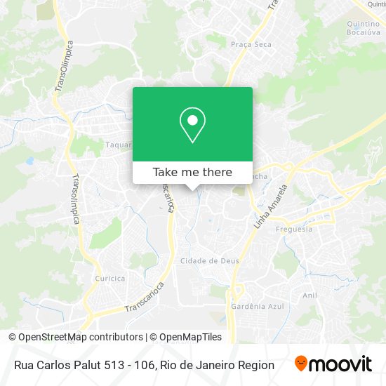 Mapa Rua Carlos Palut 513 - 106