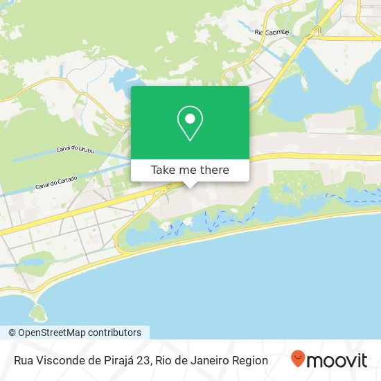 Rua Visconde de Pirajá 23 map