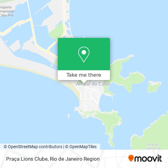 Praça Lions Clube map