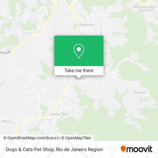 Dogs & Cats-Pet Shop map