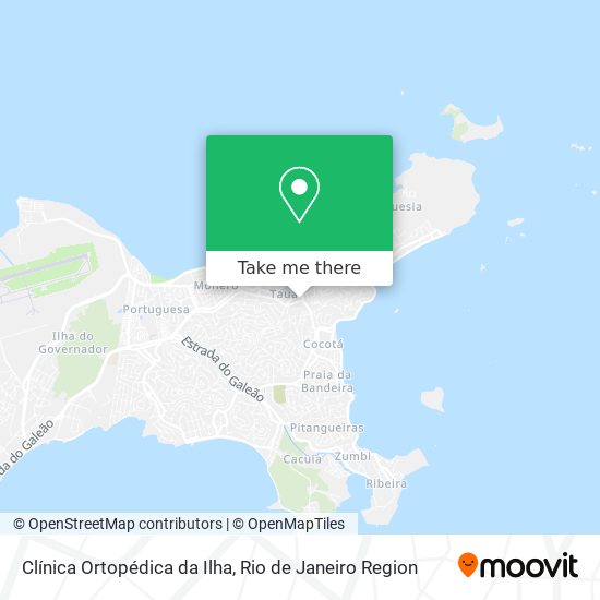 Clínica Ortopédica da Ilha map