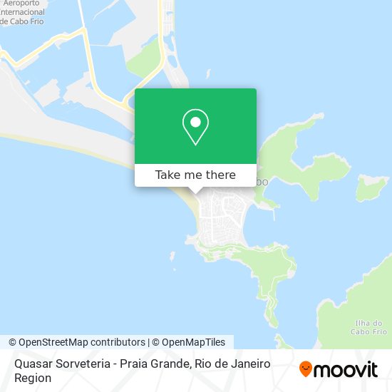 Quasar Sorveteria - Praia Grande map