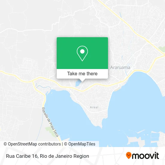 Rua Caribe 16 map