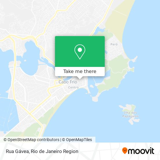 Rua Gávea map