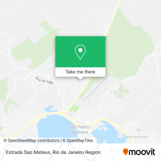 Estrada Sao Mateus map
