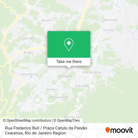 Rua Frederico Bull / Praça Catulo da Paixão Cearense map