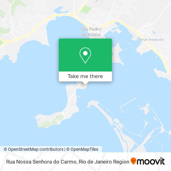 Rua Nossa Senhora do Carmo map