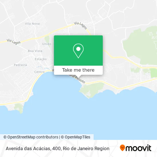 Avenida das Acácias, 400 map