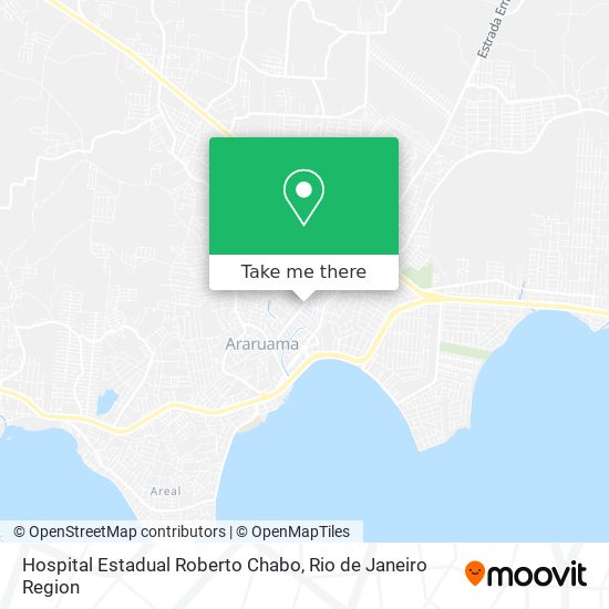 Hospital Estadual Roberto Chabo map