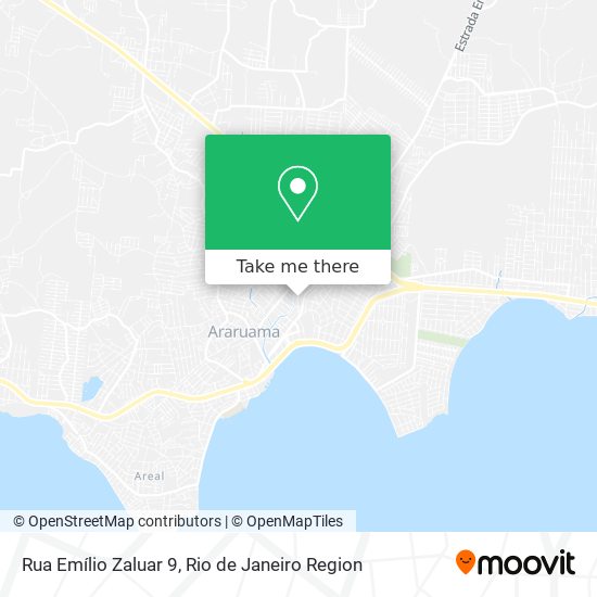 Mapa Rua Emílio Zaluar 9