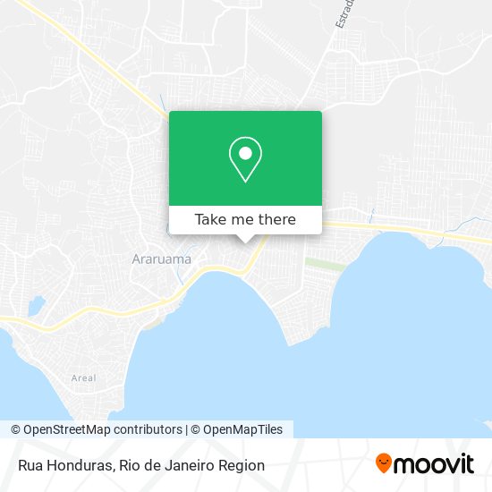 Rua Honduras map