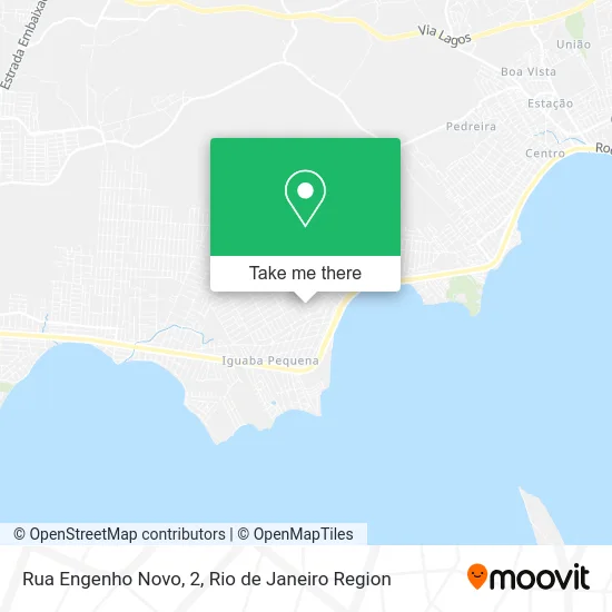 Rua Engenho Novo, 2 map