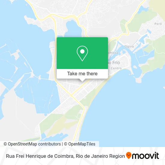 Rua Frei Henrique de Coimbra map