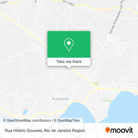 Rua Hilário Gouveia map