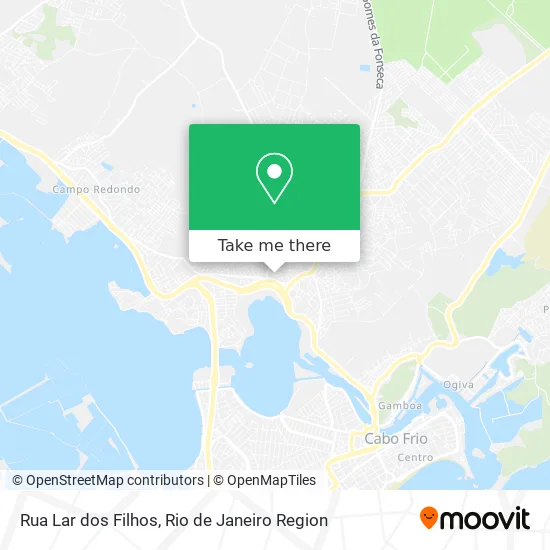 Rua Lar dos Filhos map