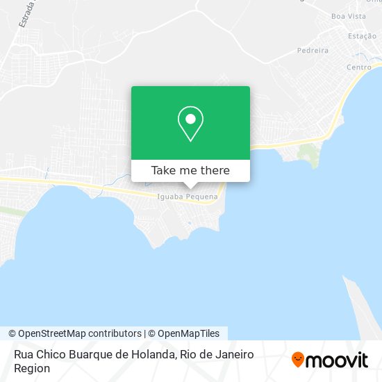 Rua Chico Buarque de Holanda map