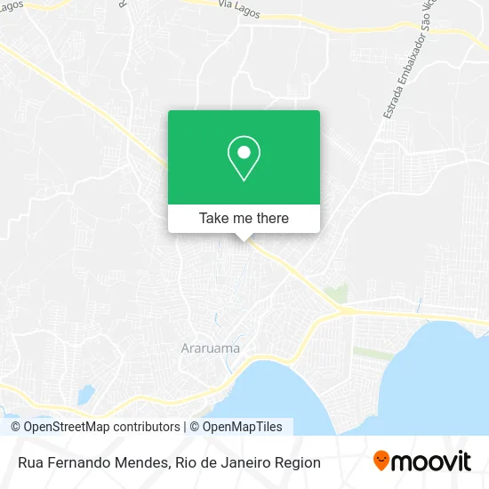 Rua Fernando Mendes map