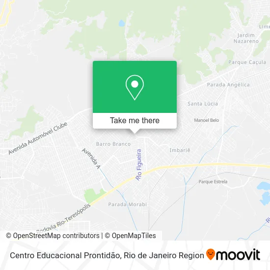 Centro Educacional Prontidão map