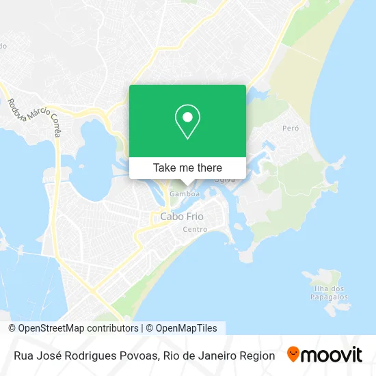 Rua José Rodrigues Povoas map
