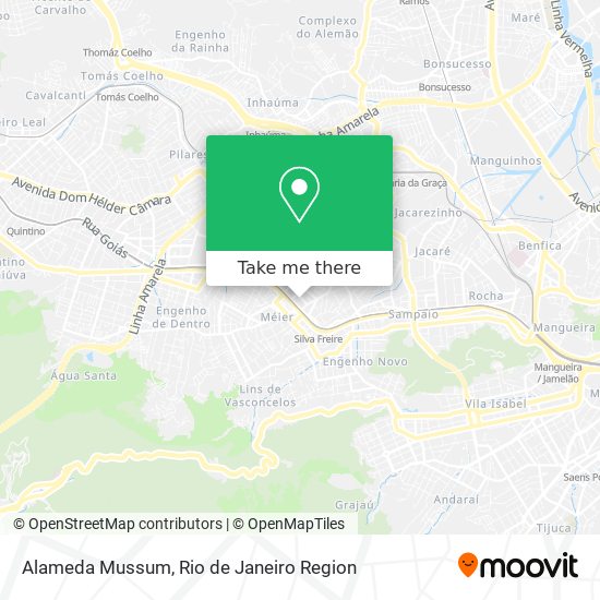 Alameda Mussum map