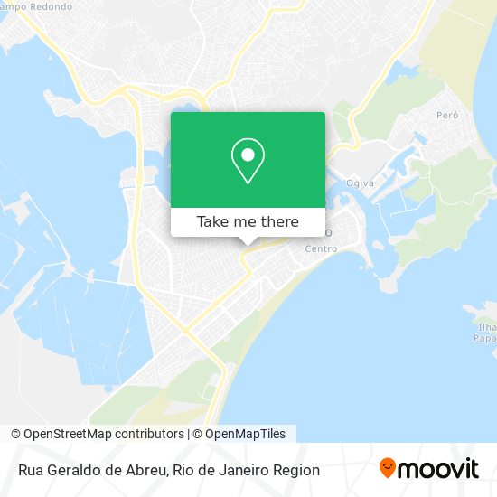 Rua Geraldo de Abreu map