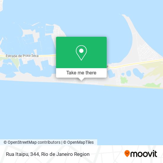 Mapa Rua Itaipu, 344