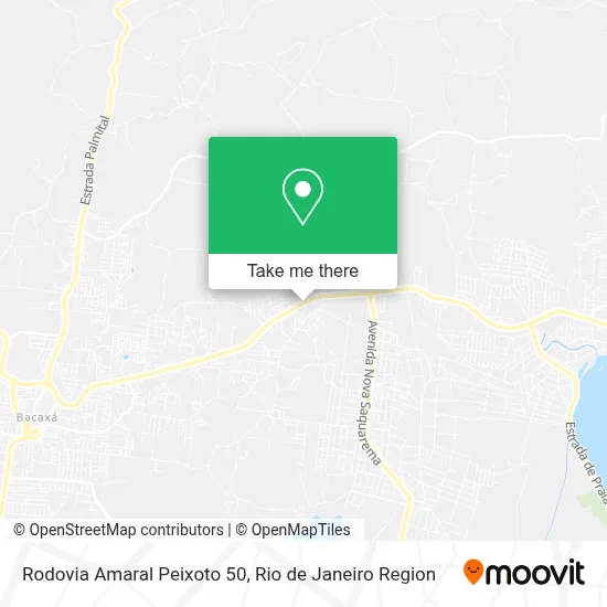 Rodovia Amaral Peixoto 50 map