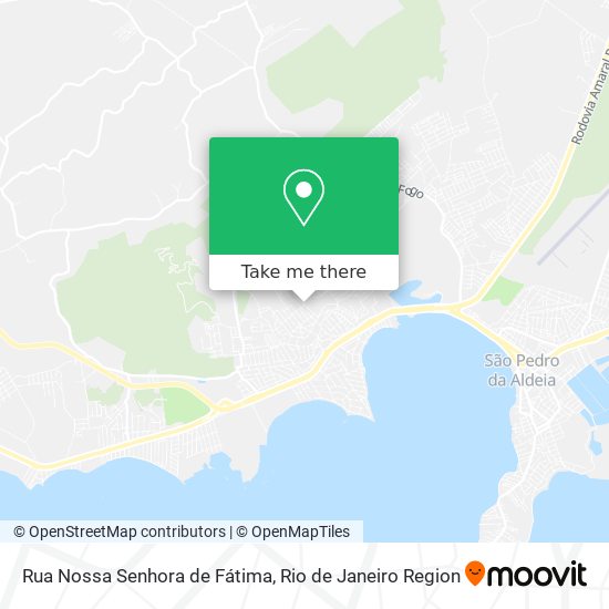 Rua Nossa Senhora de Fátima map