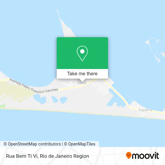 Rua Bem Ti Vi map