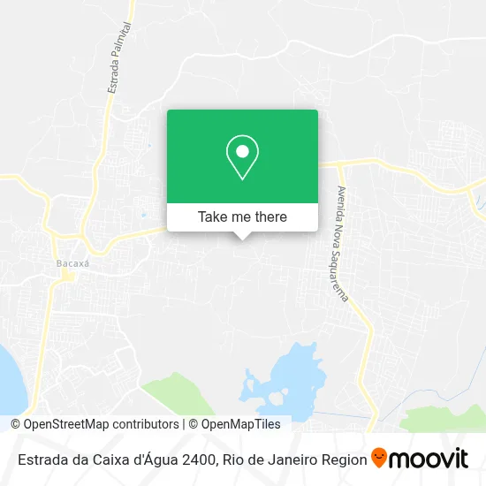 Estrada da Caixa d'Água 2400 map