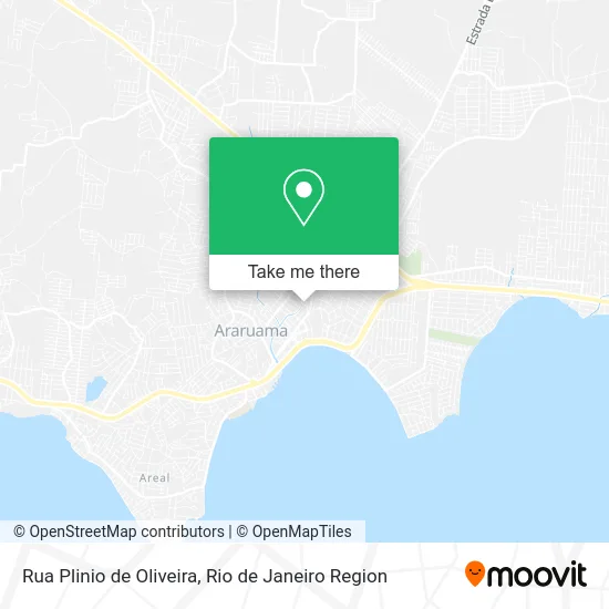 Rua Plinio de Oliveira map