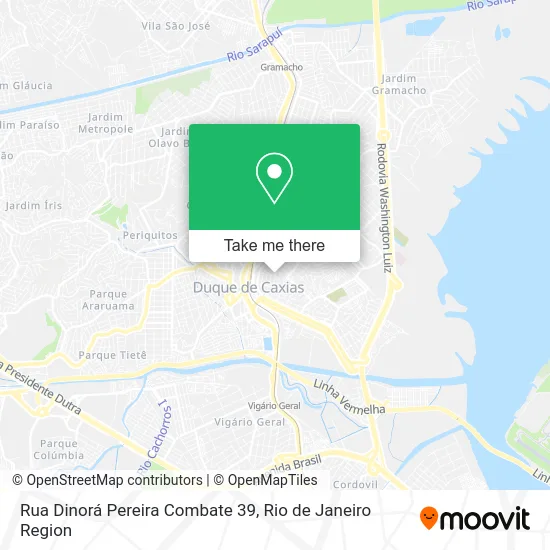 Rua Dinorá Pereira Combate 39 map