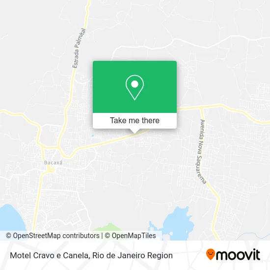 Motel Cravo e Canela map