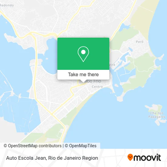 Auto Escola Jean map
