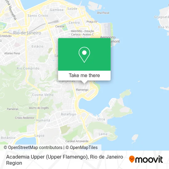 Academia Upper (Upper Flamengo) map