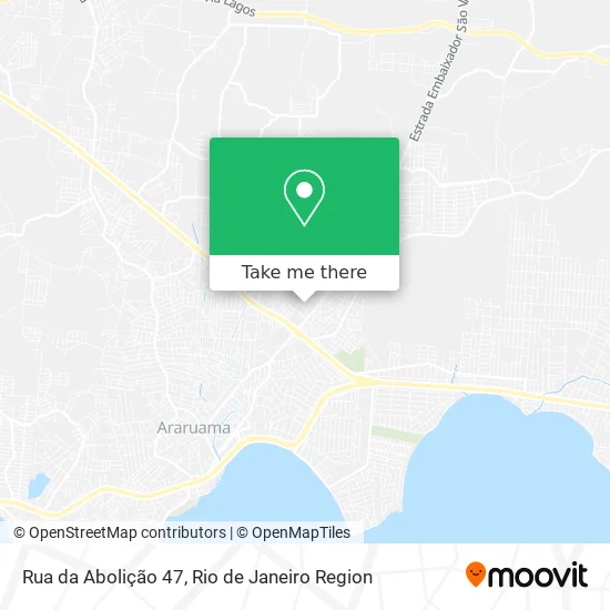Rua da Abolição 47 map