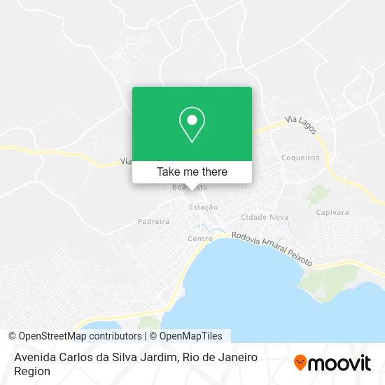 Avenida Carlos da Silva Jardim map