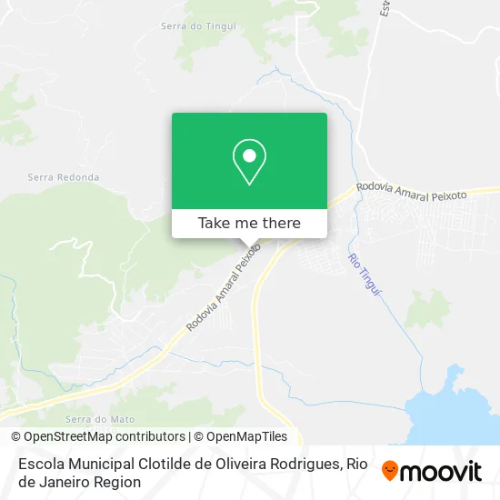 Escola Municipal Clotilde de Oliveira Rodrigues map