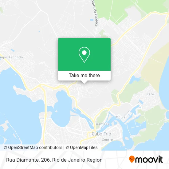 Rua Diamante, 206 map