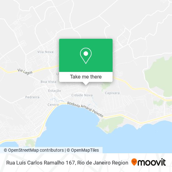 Rua Luís Carlos Ramalho 167 map