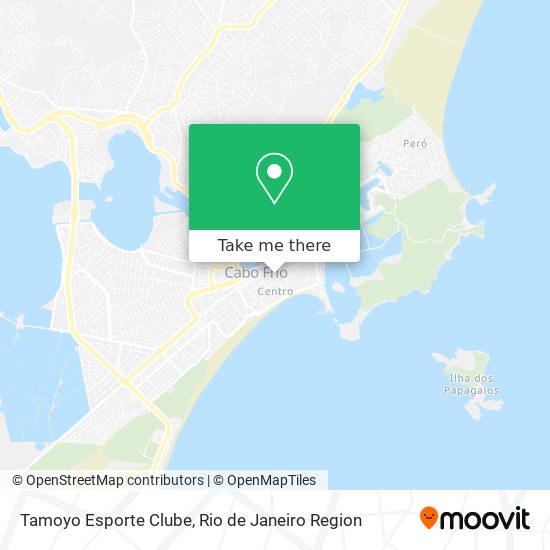 Tamoyo Esporte Clube map