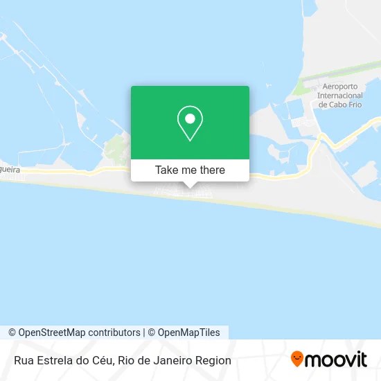 Rua Estrela do Céu map