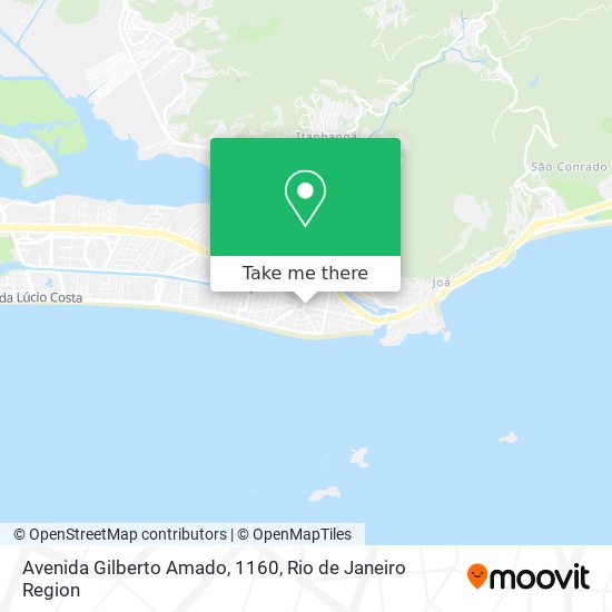 Mapa Avenida Gilberto Amado, 1160