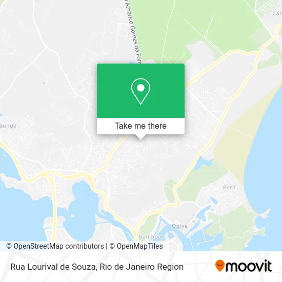 Rua Lourival de Souza map