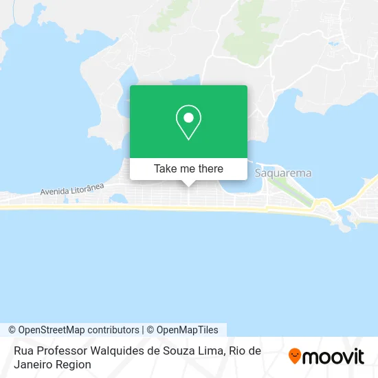 Rua Professor Walquides de Souza Lima map